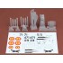 1/48 Spanish AF Hispano HA-1112 M.1L Buchon Conversion set for Tamiya Bf-109G-6 kit 1/48 Spanish AF Hispano HA-1112 M.1L Buchon Conversion set for Tamiya Bf-109G-6 kit