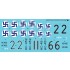 1/48 Hawker Hurricane Mk.I in Finnish Service Decals for Airfix/Hasegawa kit 1/48 Hawker Hurricane Mk.I in Finnish Service Decals for Airfix/Hasegawa kit
