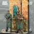 1/35 Warfront - Tankbusters, Ardennes 1945 (scenery & 2 figures in resin) 1/35 Warfront - Tankbusters, Ardennes 1945 (scenery & 2 figures in resin)