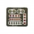 1/35 Lenses and Taillights for Academy M1151 kit 1/35 Lenses and Taillights for Academy M1151 kit