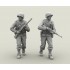 1/35 US Infantry Officer and Infantryman (2 figures) 1/35 US Infantry Officer and Infantryman (2 figures)