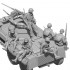 1/35 WWII US Army M8 Riders Set (6 figures, 3D printed kit) 1/35 WWII US Army M8 Riders Set (6 figures, 3D printed kit)