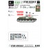 1/16 Decals for T-34 Model 1943 Leningrad on Front Early