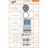 1/24 20inch OZ Michelangelo II PL Wheels set (Advanced Version) 1/24 20inch OZ Michelangelo II PL Wheels set (Advanced Version)