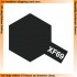 Acrylic Paint Mini XF-69 Flat NATO Black 10ml