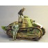 1/35 WWI French Tankers: FT-17 Light Tank Driver and Commander (2 figures) 1/35 WWI French Tankers: FT-17 Light Tank Driver and Commander (2 figures)