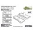 1/35 T-34/76 1940 Early Cast Tracks for Mono X Dragon kit #MD-004 1/35 T-34/76 1940 Early Cast Tracks for Mono X Dragon kit #MD-004