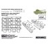 1/35 Tiger I Initial Mirror Type Cast Links for Academy 13264/Dragon/RFM kits