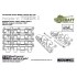 1/35 Tiger I Initial Mirror Type Cast Links for Academy 13264/Dragon/RFM kits 1/35 Tiger I Initial Mirror Type Cast Links for Academy 13264/Dragon/RFM kits