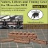 1/32 Complete Timing Gear with Valves Springs and Lifters for Mercedes DIII 1/32 Complete Timing Gear with Valves Springs and Lifters for Mercedes DIII