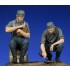 1/35 WWII German Soldiers at Rest (2 figures) 1/35 WWII German Soldiers at Rest (2 figures)