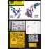 1/12 McLaren Honda MP4/6 Front Dampers and Chassis Front Bulkhead Detail-up Set 1/12 McLaren Honda MP4/6 Front Dampers and Chassis Front Bulkhead Detail-up Set