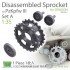 1/35 PzKpfw III Disassembled Sprocket Set A for Dragon kit (1pc) 1/35 PzKpfw III Disassembled Sprocket Set A for Dragon kit (1pc)