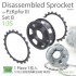 1/35 PzKpfw III Disassembled Sprocket Set B (1pc) 1/35 PzKpfw III Disassembled Sprocket Set B (1pc)