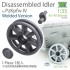 1/35 PzKpfw IV Family Disassembled Idler Welded Version (1pc) 1/35 PzKpfw IV Family Disassembled Idler Welded Version (1pc)