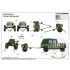 1/35 PLA Type 63 107mm Rocket Launcher & BJ212 Military Jeep 1/35 PLA Type 63 107mm Rocket Launcher & BJ212 Military Jeep