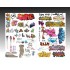 Instant Weathering Transparent Decals #2 - Graffiti, Tags and Letters Instant Weathering Transparent Decals #2 - Graffiti, Tags and Letters