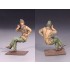 1/35 WWII German DAK Panzer III/IV Tank Crew Set #1 (3 Figures) 1/35 WWII German DAK Panzer III/IV Tank Crew Set #1 (3 Figures)