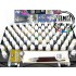 Acrylic Model Colour Paint Set - 72 Military Colours + 3 Brushes + Case Acrylic Model Colour Paint Set - 72 Military Colours + 3 Brushes + Case