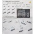 1/350 German Kriegsmarine Boats/Dinghy (9pcs in 3 types) 1/350 German Kriegsmarine Boats/Dinghy (9pcs in 3 types)