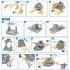 1/350 IJN Type 96 25mm Triple AA Guns (6pcs) 1/350 IJN Type 96 25mm Triple AA Guns (6pcs)