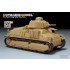 1/35 WWII French Medium Tank Somua S35 Basic Detail Set for Tamiya kit #35344 1/35 WWII French Medium Tank Somua S35 Basic Detail Set for Tamiya kit #35344