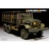 1/35 Modern US Army M54A2 5t Truck Basic Detail Set for AFV Club #35300 1/35 Modern US Army M54A2 5t Truck Basic Detail Set for AFV Club #35300