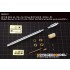 1/35 Modern German Leopard2A7+ Rh-M-120 L/55 120mm Gun Barrel w/MG for Meng Model #TS042 1/35 Modern German Leopard2A7+ Rh-M-120 L/55 120mm Gun Barrel w/MG for Meng Model #TS042