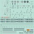 1/48 ROCAF F-16A/B Stencils & Markings Decal 1/48 ROCAF F-16A/B Stencils & Markings Decal