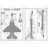 1/48 ROCAF F-16A/B Stencils & Markings Decal 1/48 ROCAF F-16A/B Stencils & Markings Decal