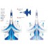 Decals for 1/48 ROCAF AIDC F-CK-1C/D Ching-kuo Prototype (#10005, #10006) Decals for 1/48 ROCAF AIDC F-CK-1C/D Ching-kuo Prototype (#10005, #10006)