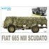 1/35 Fiat 665 NM Shielded Complete Resin kit 1/35 Fiat 665 NM Shielded Complete Resin kit