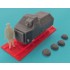 1/35 Railway Armored Truck Resin kit w/Train Track 1/35 Railway Armored Truck Resin kit w/Train Track