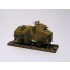 1/35 Railway Armored Truck Resin kit w/Train Track 1/35 Railway Armored Truck Resin kit w/Train Track