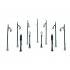 HO Scale Street and Traffic Lights Kit HO Scale Street and Traffic Lights Kit