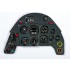 1/32 Messerschmitt Bf 109G Instrument Panel for Revell kit 1/32 Messerschmitt Bf 109G Instrument Panel for Revell kit