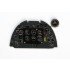 1/48 Supermarine Spitfire Mk.Vb Early Instrument Panel for Airfix/Tamiya kits 1/48 Supermarine Spitfire Mk.Vb Early Instrument Panel for Airfix/Tamiya kits