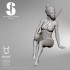 75mm Scale Sexy Secret Service Bikini Girl w/Katana #5 75mm Scale Sexy Secret Service Bikini Girl w/Katana #5