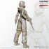 1/24 Female Soldier w/Gas Mask 1/24 Female Soldier w/Gas Mask