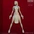 75mm Scale Miss China Cheongsam Girl w/2 Pistols 75mm Scale Miss China Cheongsam Girl w/2 Pistols