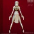 75mm Scale Miss China Cheongsam Girl w/2 Pistols 75mm Scale Miss China Cheongsam Girl w/2 Pistols
