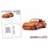1/12 Porsche Turbo RSR 934 Jagermeister Window Painting Masks for Tamiya kits 1/12 Porsche Turbo RSR 934 Jagermeister Window Painting Masks for Tamiya kits
