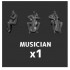 1/200 Figures for Ship - TITANIC Crews & Passengers (171 figures) for Trumpeter kit #03713 1/200 Figures for Ship - TITANIC Crews & Passengers (171 figures) for Trumpeter kit #03713