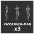 1/200 Figures for Ship - TITANIC Crews & Passengers (171 figures) for Trumpeter kit #03713 1/200 Figures for Ship - TITANIC Crews & Passengers (171 figures) for Trumpeter kit #03713