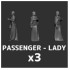 1/200 Figures for Ship - TITANIC Crews & Passengers (171 figures) for Trumpeter kit #03713