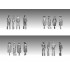 1/200 Titanic Crews and Passengers Set Vol. 3 1/200 Titanic Crews and Passengers Set Vol. 3