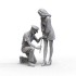 1/24 Miniskirt Girl and Policeman (2 figures) 1/24 Miniskirt Girl and Policeman (2 figures)