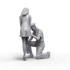 1/24 Miniskirt Girl and Policeman (2 figures) 1/24 Miniskirt Girl and Policeman (2 figures)