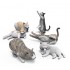 1/24 Cats Set (6 resin cats) 1/24 Cats Set (6 resin cats)