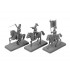 1/72 French Dragoons Command Group 1812-1814 (3 figures) 1/72 French Dragoons Command Group 1812-1814 (3 figures)
